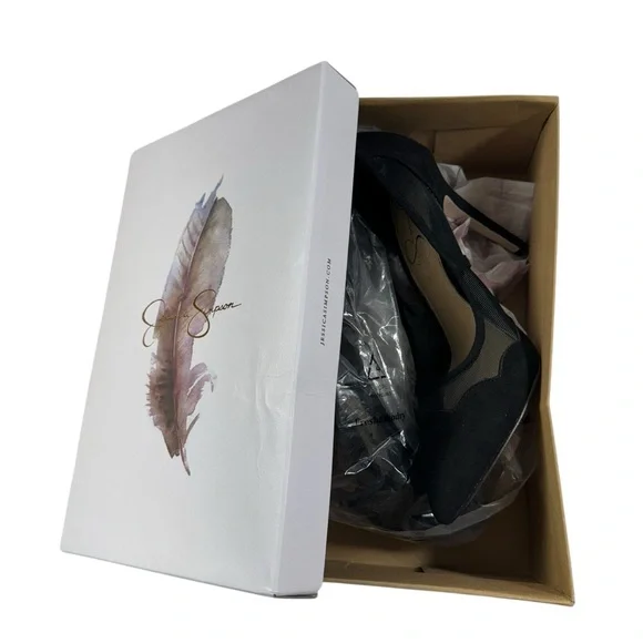 Jessica Simpson Black Heels - Picture 7 of 8